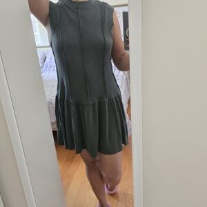 Chic Black Sleeveless Mini Dress